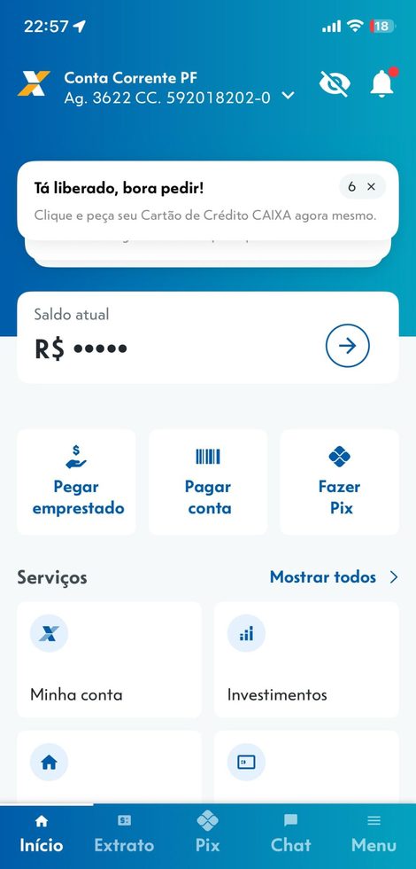 Caixa Econômica Federal — Home — UIKit → SwiftUI migration