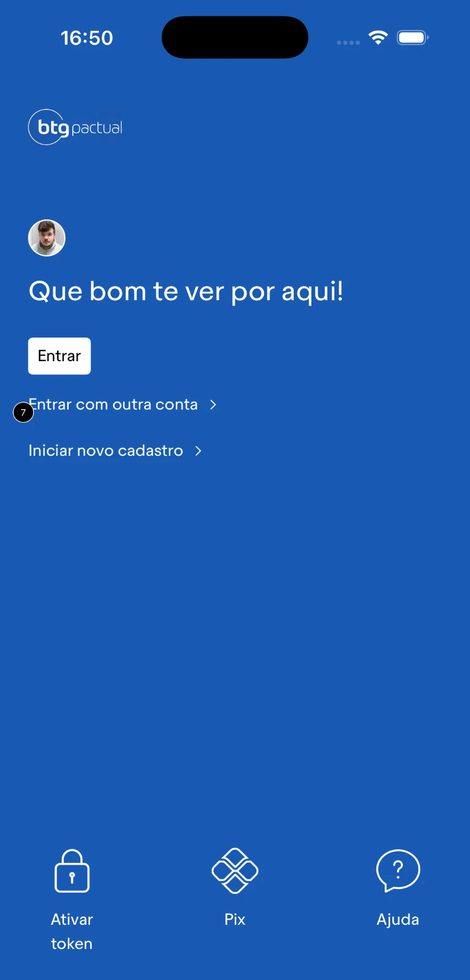 Banco Pan & BTG Pactual — BTG Pactual — login and authentication