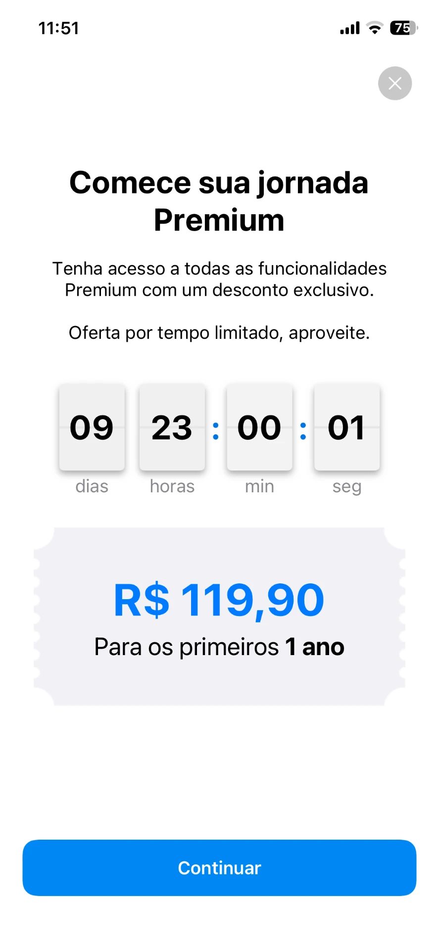 Alimente-se — Alimente-se — premium subscription offer