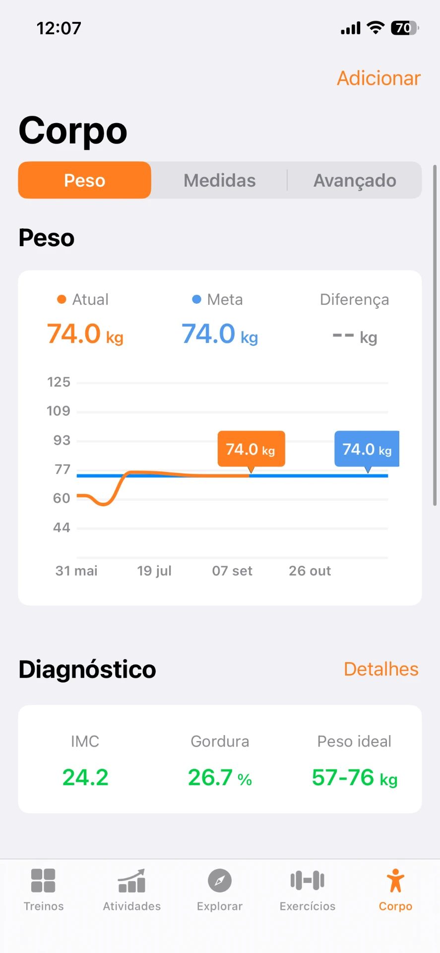 GymWP — GymWP — body tracking and diagnosis
